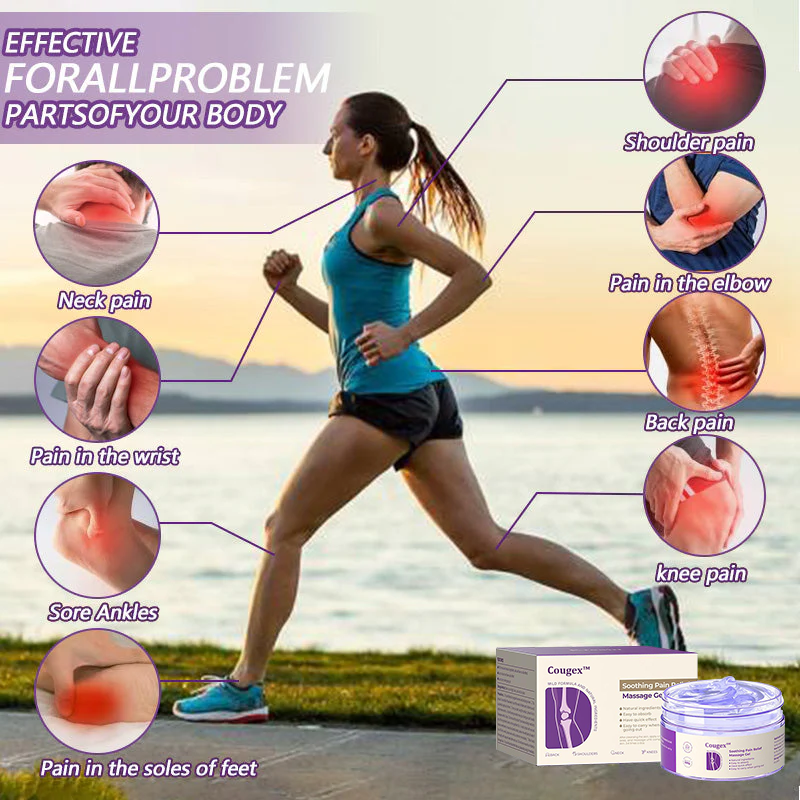 Cougex™ Turmeric & Emu Oil Arthritis Soothing Pain Relief Massage Gel 👨⚕️Australian Osteopathic Association (AOA)Approved