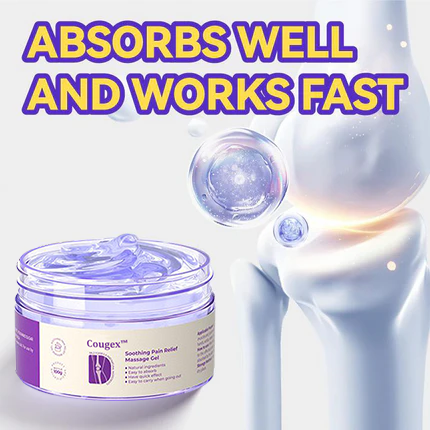 Cougex™ Turmeric & Emu Oil Arthritis Soothing Pain Relief Massage Gel 👨⚕️Australian Osteopathic Association (AOA)Approved