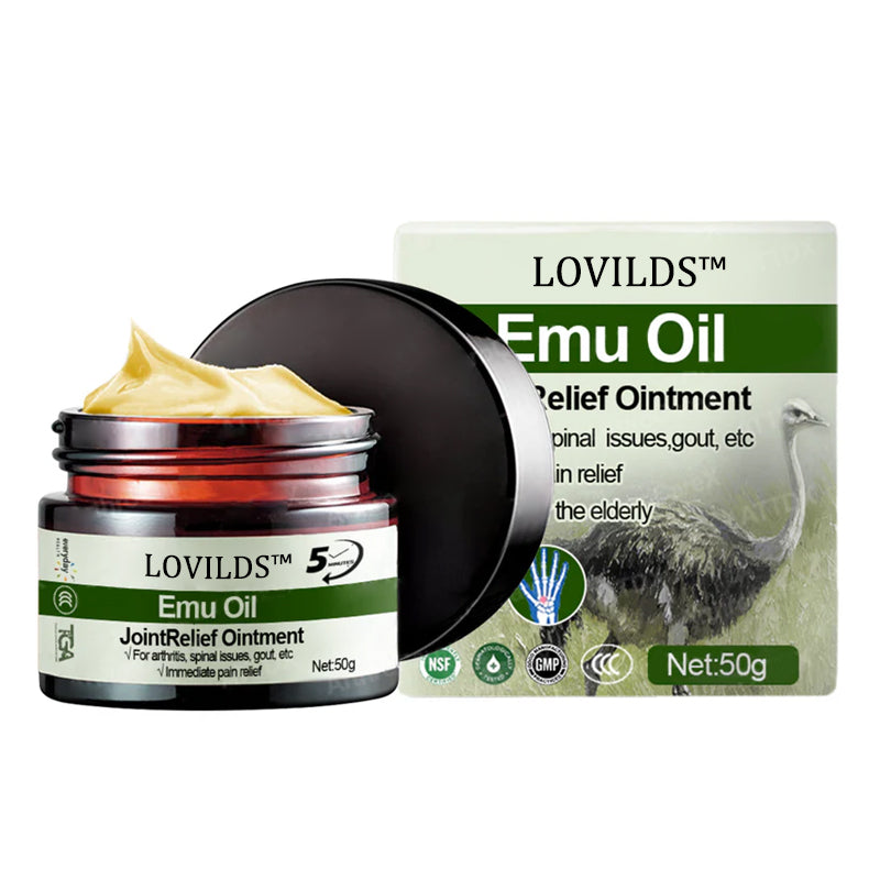 đĽLAST DAY SALE-80% OFFđĽ LOVILDS⢠Emu Oil JointRelief Ointment