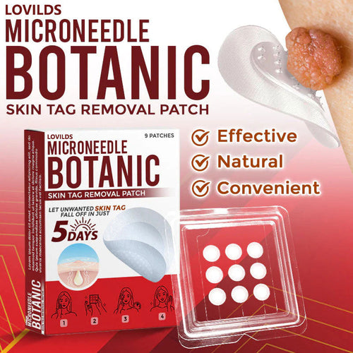 🌿 LOVILDS® MicroNeedle Skin Tag Removal Patch
