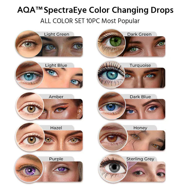 𝑨𝑸𝑨™ 𝑺𝒑𝒆𝒄𝒕𝒓𝒂𝑬𝒚𝒆 𝑪𝒐𝒍𝒐𝒓 𝑪𝒉𝒂𝒏𝒈𝒊𝒏𝒈 𝑫𝒓𝒐𝒑𝒔 𝑷𝒓𝒐 （👁️ Clinically Tested & Ophthalmologist Approved）