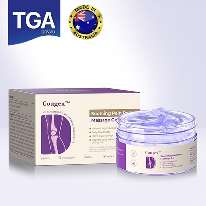 Cougex™ Turmeric & Emu Oil Arthritis Soothing Pain Relief Massage Gel 👨‍⚕️Australian Osteopathic Association （AOA）Approved