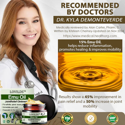 🔥LAST DAY SALE-80% OFF🔥 LOVILDS™ Emu Oil JointRelief Ointment