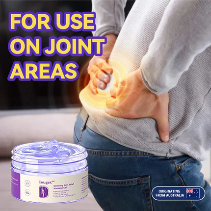 Cougex™ Turmeric & Emu Oil Arthritis Soothing Pain Relief Massage Gel 👨‍⚕️Australian Osteopathic Association （AOA）Approved